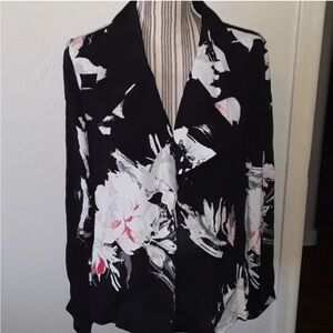 Nordstrom Leith Floral Top